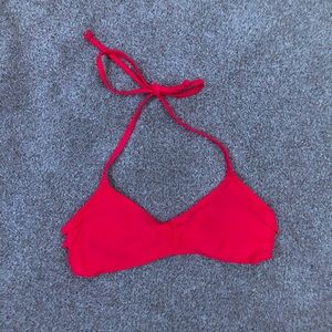 Red aerie adjustable swim top